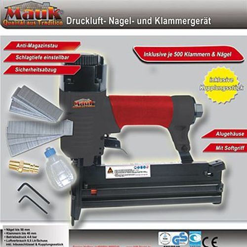 Mauk 282 Druckluft Nagel und Klammerger/ät Tacker