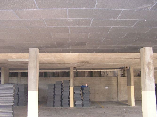 Tiefgaragendämmung Garagendämmung Deckendämmung Werkstattdämmung