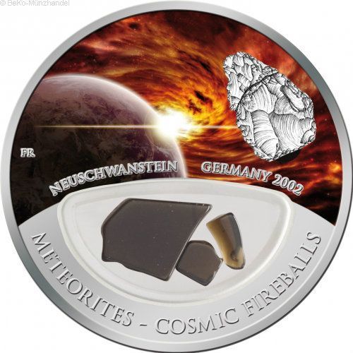 Fiji 10 Dollars Silbermunze Meteorit Neuschwanstein 12 Kaufen Bei Hood De