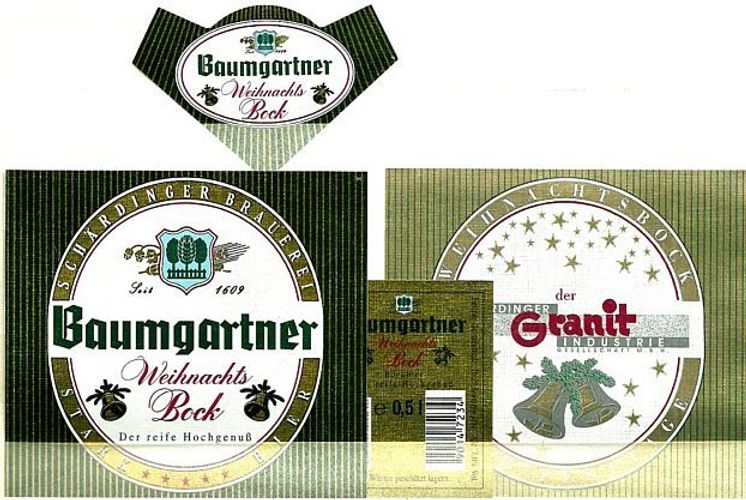 Bieretiketten Weihnachten Brauerei Baumgartner Scharding Wesenufer Osterreich Kaufen Bei Hood De