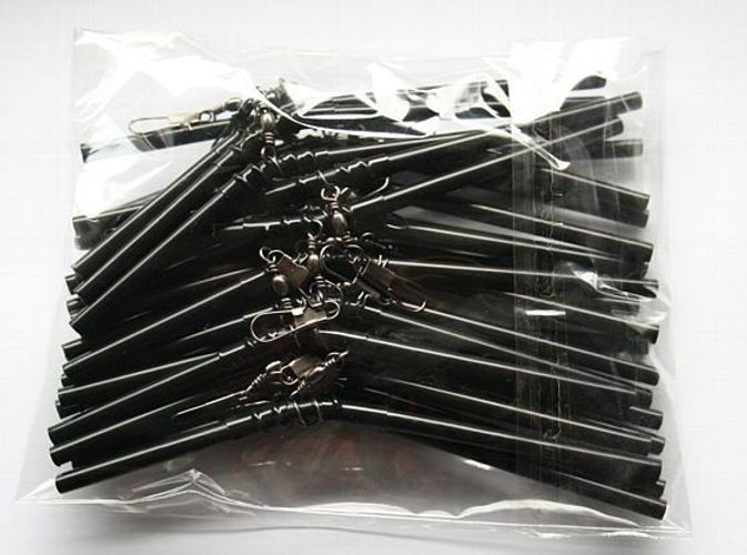 Abstandhalter Anti-Tangle Feeder Boom Gebogen mit Karabiner für Futterkorb