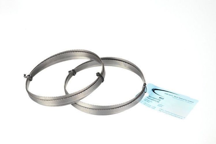 Bands/ägeblatt 3 x SBM M42 HSS Bimetall S/ägeband 1138 x 13 x 0,65 mm mit 10//14 ZpZ