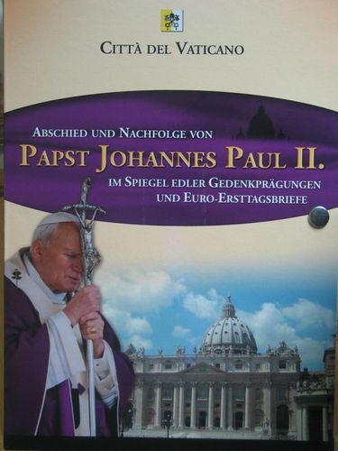 Abschied Und Nachfolge Von Papst Johannes Paul Ii 6 Medaillen Und 6 Papstbriefen Kaufen Bei Hood De