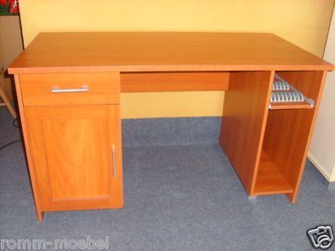 TS Möbel Schreibtisch KKI Holzfarbe Kirschbaum kaufen bei Hood.de