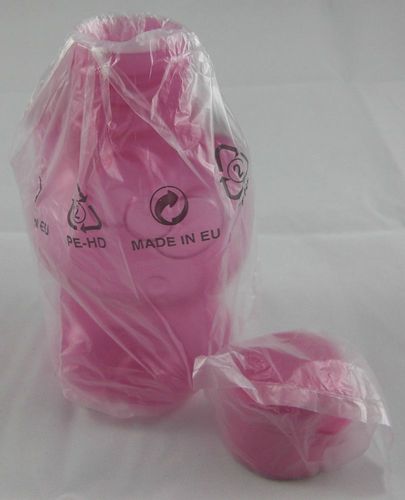 Tupperware Eco Easy 425 ml Trinkflasche Hello Kitty Flip Top Pink Rosa Neu OVP