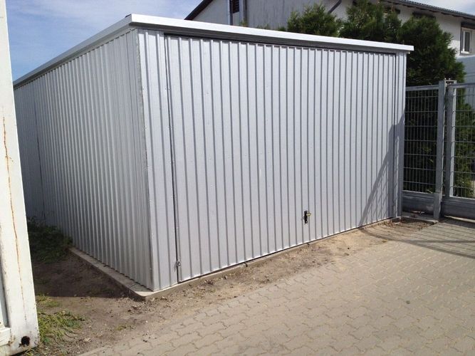 Fertiggarage, Garage, Lager voll verzinkt 7x4 Meter kaufen bei Hood.de