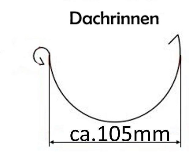 Dachrinnenbürste 5 cm